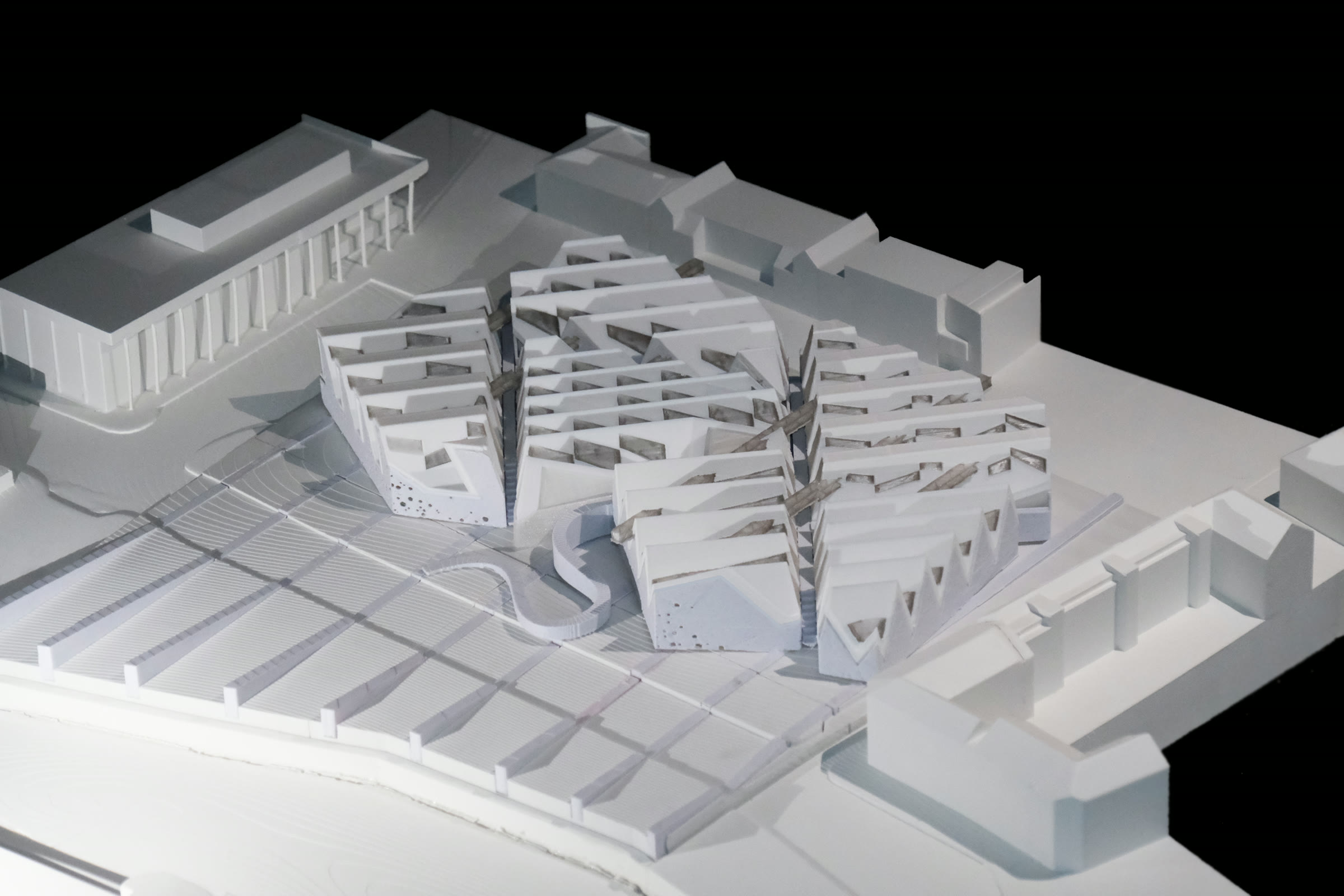 Model, from above