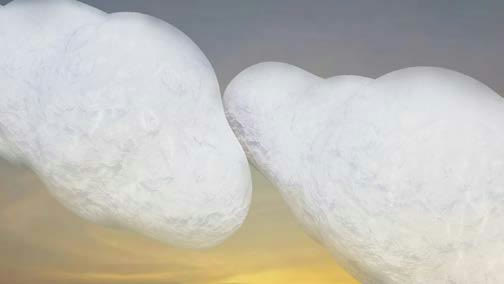Cloud, modelled